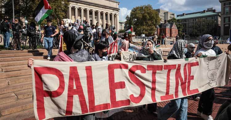 হামাসকে সমর্থনকারী শিক্ষার্থীদের ভিসা বাতিল করবে যুক্তরাষ্ট্র